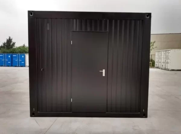 OFICINA CONTENEDOR 6mx3 NEGRO EN VENTA SAN JOSE, COSTA RICA