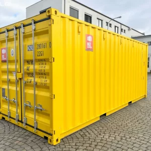 CONTENEDOR MARÍTIMO 20X8 PIES AMARILLO EN VENTA PUERTO RICO