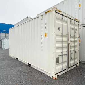 CONTENEDOR MARITIMO DE 20 PIES HC BLANCO EN VENTA PUERTO RICO