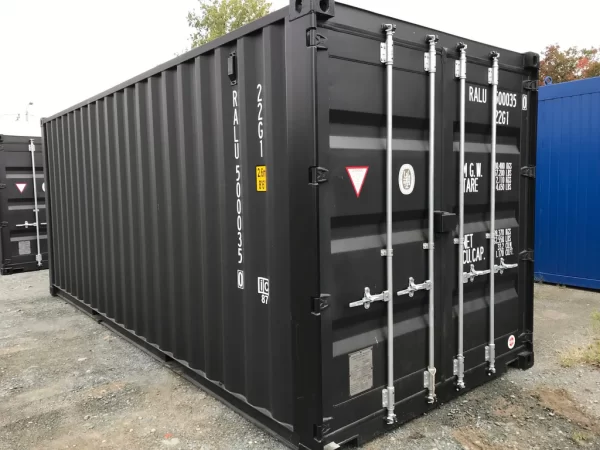 CONTENEDOR DE ENVÍO NEGRO DE 20 PIES - NUEVO - Image 3