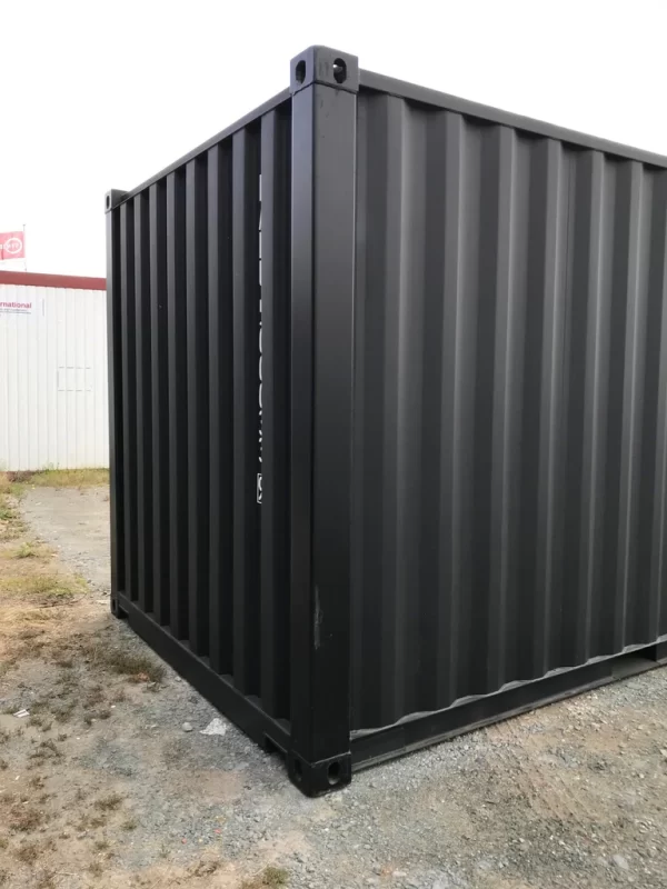 CONTENEDOR DE ENVÍO NEGRO DE 20 PIES EN VENTA BAYAMON, PUERTO RICO