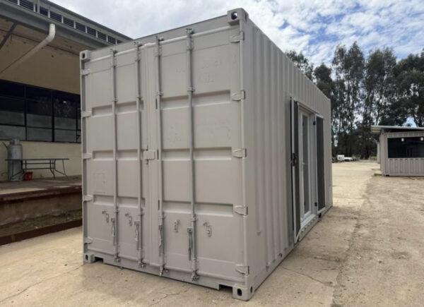 OFICINA CONTENEDOR 20 PIES HIGH TOP CON PUERTA COMERCIAL EN VENTA GUANICA, PR
