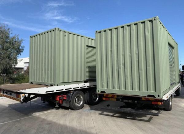 20X9’6 PIES CONTENEDOR USADO CON ROLLING DOOR EN VENTA PUERTO RICO