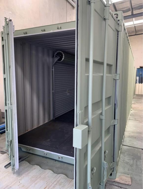 20X9’6 PIES CONTENEDOR USADO CON ROLLING DOOR EN VENTA GUATEMALA