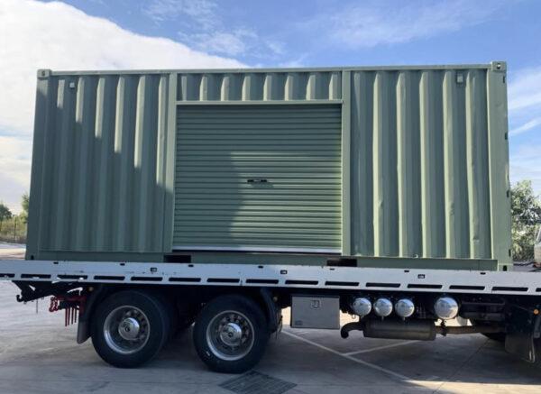 20X9’6 PIES CONTENEDOR USADO CON ROLLING DOOR EN VENTA PUERTO RICO