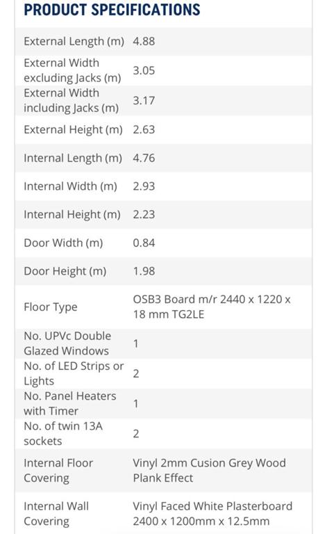 VENTA DE OFICINA PREFABRICADA DE 16 X 10 PIES CUBA