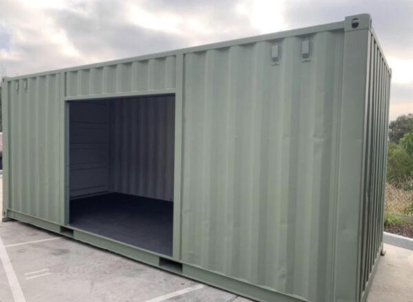 VAGÓN DE 20 PIES CON PUERTA ROLLING EN VENTA PR