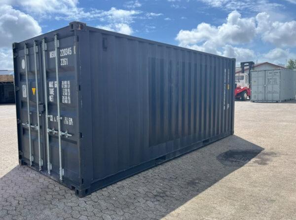 Contenedor Insulado de 20 Pies – Gris Oscuro en Puerto Rico