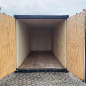 CONTENEDOR INSULADO DE 20 PIES - NEGRO