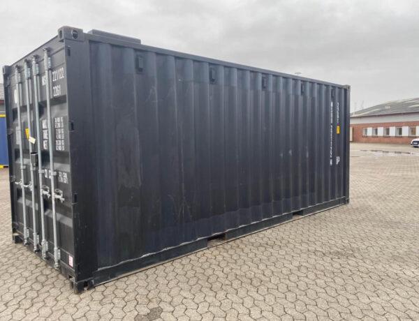 CONTENEDOR INSULADO DE 20 PIES - NEGRO